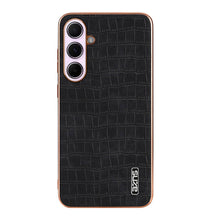 Load image into Gallery viewer, Crocodile PU Leather Samsung S and A Series Casing