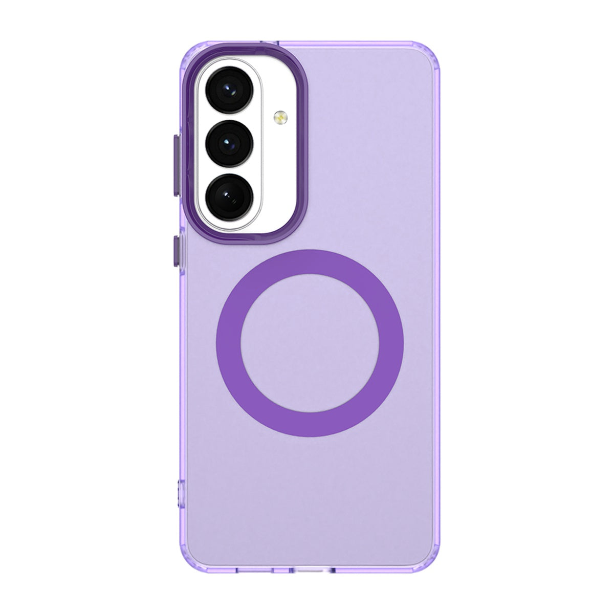 Samsung Galaxy S26 Candy Magsafe PC Hybrid TPU Phone Case - Purple Samsung Galaxy S26 Candy Magsafe PC Hybrid TPU Phone Case - Purple