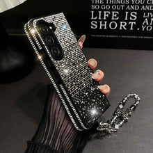 Load image into Gallery viewer, Gradient Diamond Samsung Flip Fold Case Cover