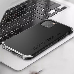 iPhone Frosted Metal Case, Black View