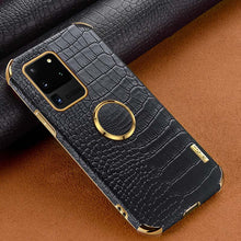 Load image into Gallery viewer, Samsung A Series Case Crocodile Pattern With Holder Protective Cover