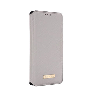 Cross Stripes Vivo Case Flip Window Cover