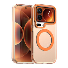 Load image into Gallery viewer, MagSafe Xiaomi Redmi Phone Case, Orange Front and Back