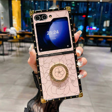 Load image into Gallery viewer, Samsung Flip Case Metal Finger Ring Holder Cover
