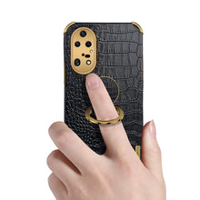 Load image into Gallery viewer, Huawei Crocodile Pattern With Holder Protective Cover