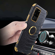 Load image into Gallery viewer, Samsung A Series Case Crocodile Pattern With Holder Protective Cover