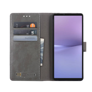 Canvas Realme Case Flip Window Fold Cover