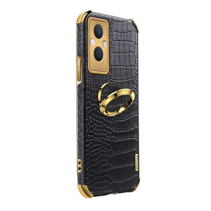 Oppo Case Crocodile Pattern With Holder Protective Cover