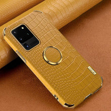 Load image into Gallery viewer, Samsung A Series Case Crocodile Pattern With Holder Protective Cover