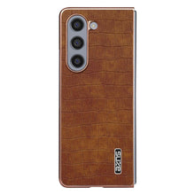 Load image into Gallery viewer, Crocodile Samsung Galaxy Z Flip Fold Phone Casing