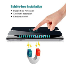 Load image into Gallery viewer, Apple iPhone Privacy Screen Protector Tempered Glass Full Screen Cover