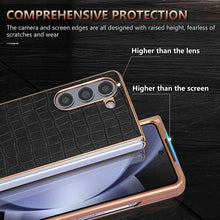Load image into Gallery viewer, Crocodile Samsung Galaxy Z Flip Fold Phone Casing