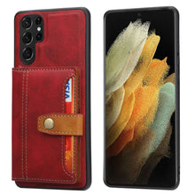 Load image into Gallery viewer, Samsung Case Veneer Card Packs Protective Cover
