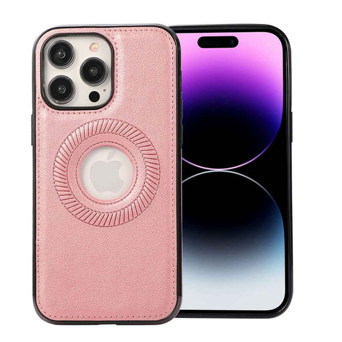 MagSafe iPhone Case Hollow Leather Cover