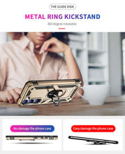 Load image into Gallery viewer, Samsung A Series Case Military Grade With Magnetic Finger Holder