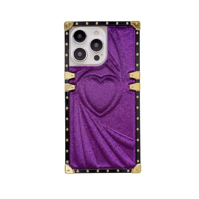 Apple iPhone Case Velvet Love With Hand Rope Cover