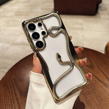 Load image into Gallery viewer, Plating Snake Case for Samsung, Gold