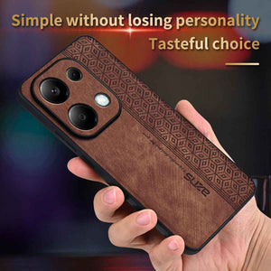 Redmi Case Business Style 3D Embossing Protective Cover