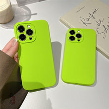 Load image into Gallery viewer, Soft TPU iPhone Fine Camera Hole Case, Fine Hole Display