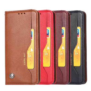 Samsung A Series Case Classic Leather Card Slot Protective Cover