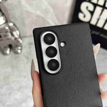 Load image into Gallery viewer, PU Leather Samsung Galaxy Z Flip Fold Case