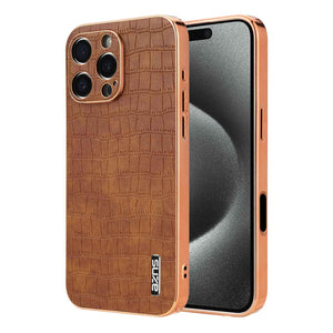 Crocodile PU Leather Apple iPhone Casing