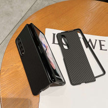 Load image into Gallery viewer, Carbon Fiber Flip Fold Case Cover