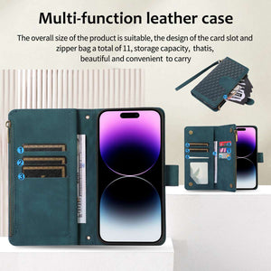 Diamond-shaped Zipper Bag iPhone Case