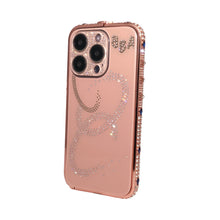 Load image into Gallery viewer, Apple iPhone Diamond Metal Bumper Lens Protective Case Cover
