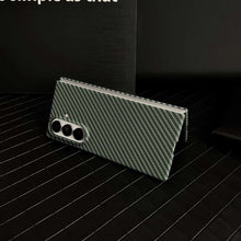 Load image into Gallery viewer, Carbon Fiber MagSafe Samsung Galaxy Z Fold Case With Screen Protector