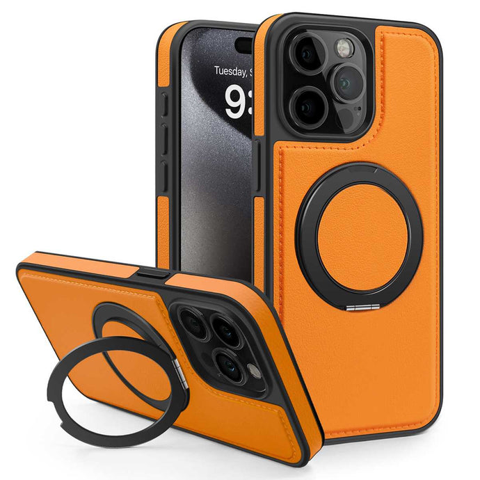 360 Rotation MagSafe Holder iPhone Case