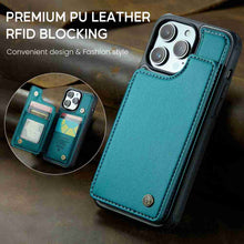 Load image into Gallery viewer, Apple iPhone Backpack Case Cover, Rfid blocking display