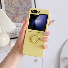 Load image into Gallery viewer, Samsung Silicone Finger Holder Case, Yellow