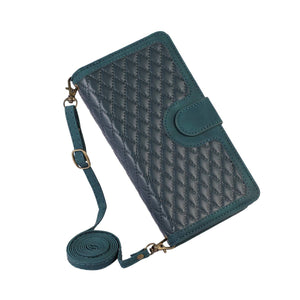 Diamond-shaped Zipper Bag Samsung Case