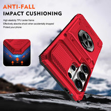 Load image into Gallery viewer, Card Slot Finger Ring Holder Samsung Case, Shockproof
