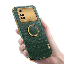 Load image into Gallery viewer, Redmi Crocodile Pattern PU Leather With Holder Protective Cover