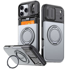 Load image into Gallery viewer, Slide Camera Holder Case for Apple iPhone