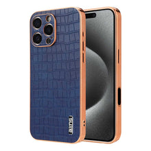 Load image into Gallery viewer, Crocodile PU Leather Apple iPhone Casing