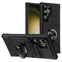 Load image into Gallery viewer, Magnetic Holder Carry Card Slot Case for Samsung