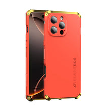 Load image into Gallery viewer, Apple iPhone 16 Pro Max Frosted Metal Case, Red Gold