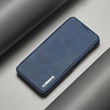 Load image into Gallery viewer, Samsung Case Magnetic Flip Window Bracket Function Leather Cover