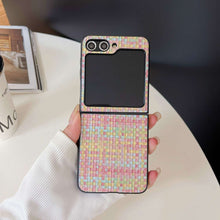 Load image into Gallery viewer, Samsung Flip Woven Case Cover