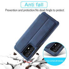 Load image into Gallery viewer, Samsung Case Magnetic Flip Window Bracket Function Leather Cover