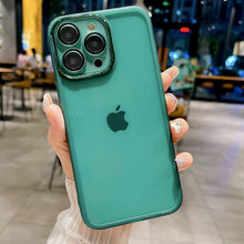 Load image into Gallery viewer, HD Lens Protector iPhone Case, Green