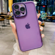 Load image into Gallery viewer, HD Lens Protector iPhone Case, Purple