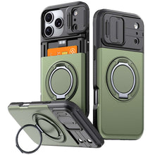 Load image into Gallery viewer, Slide Camera Holder Case for Apple iPhone