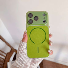 Load image into Gallery viewer, Wireless Charging Case for iPhone, Green