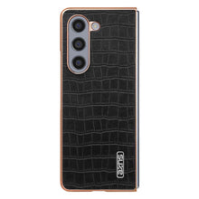 Load image into Gallery viewer, Crocodile Samsung Galaxy Z Flip Fold Phone Casing