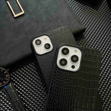 Load image into Gallery viewer, Brand Leather Case for Apple iPhone