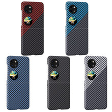 Load image into Gallery viewer, Hard Carbon Fiber Case Cover for Samsung Huawei Oppo Vivo OnePlus Honor